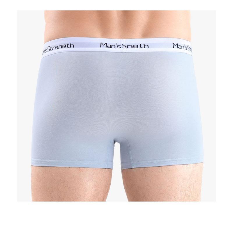 Men S Cotton Boxer Briefs Breathable Antibacterial Printed Seamless Underwear