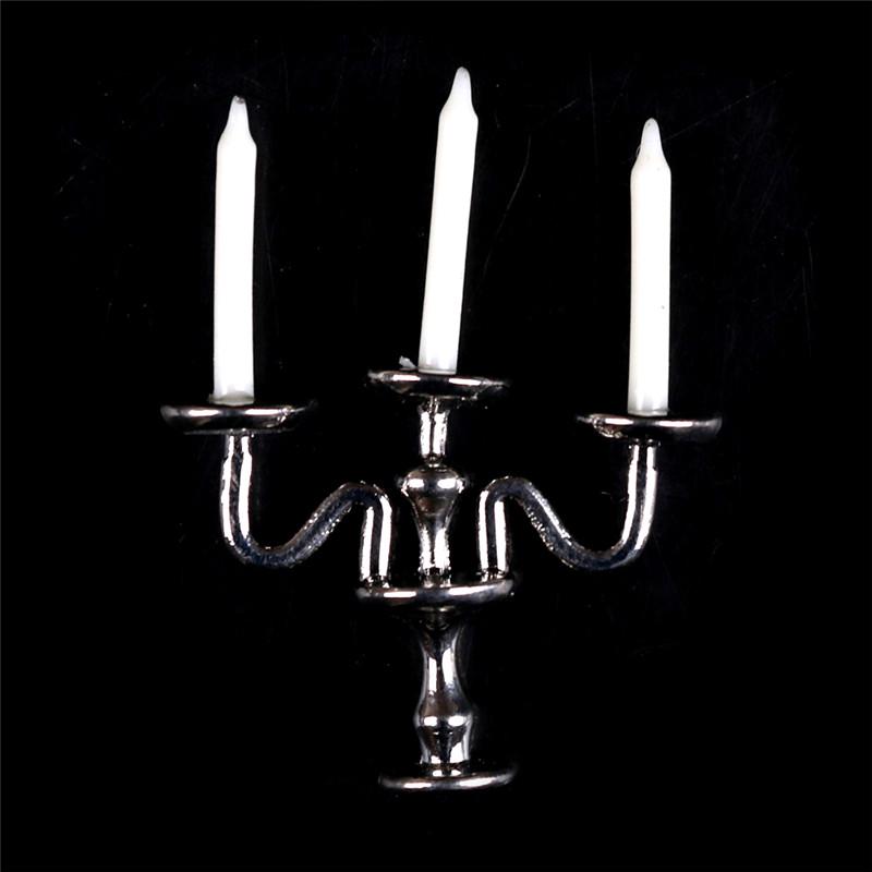 1/12 Dollhouse Miniature Accessories Mini Metal Vintage Oil Lamp Simulation Barn Lantern Model Toys for Doll House Decoration