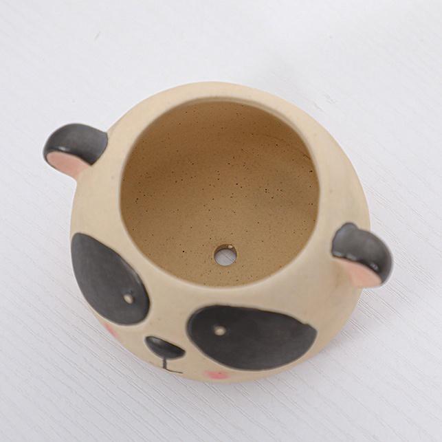 Cartoon Ceramic Flower Pot Planter Desktop Decoration Ornaments Garden Supplies Bonsai Succulent Pot Plant Pot