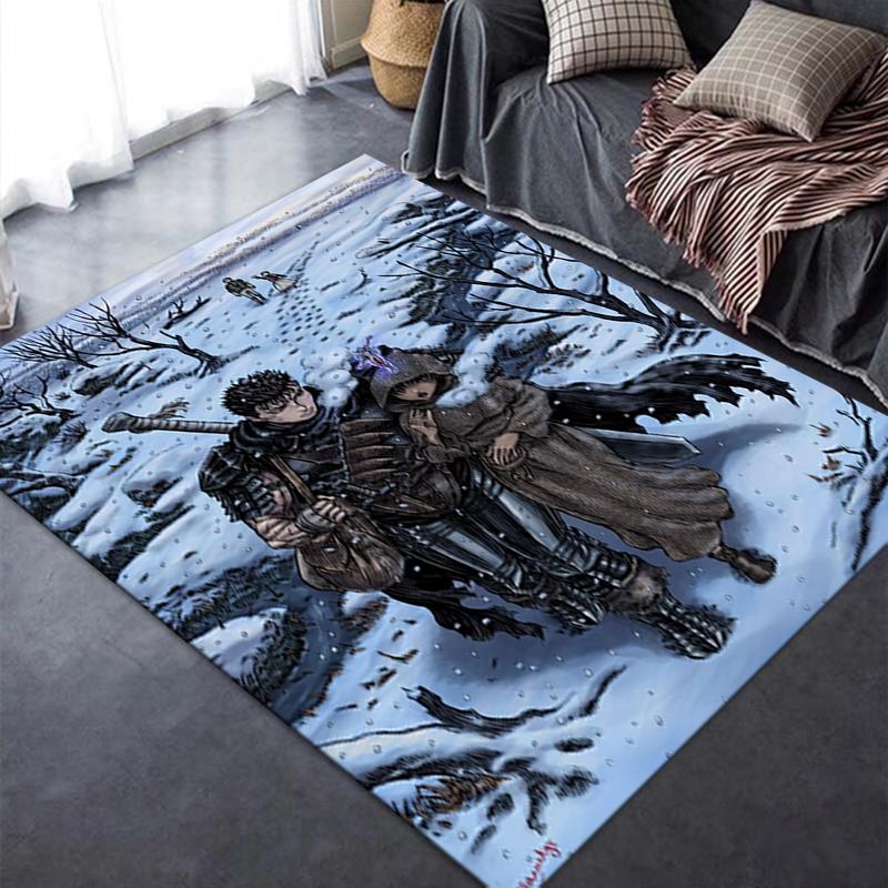 2026 NEW Berserk Carpet Rug for Living Room Bedroom Home Sofa Decoration,Kids play Non-slip Floor Mat