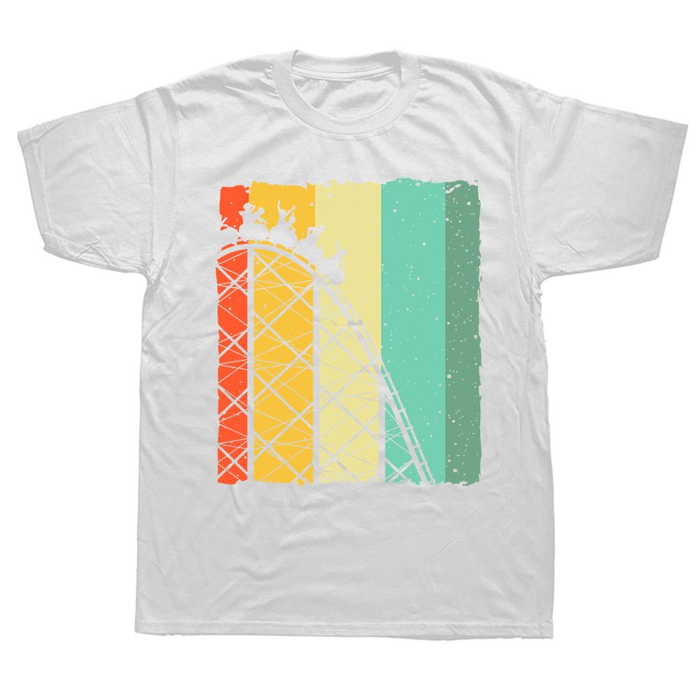 Things I Do In My Spare Time Rollercoaster Park T Shirts Graphic Cotton Streetwear Short Sleeve Birthday Gifts Summer T-shirt