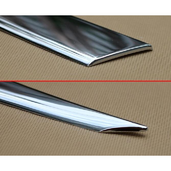 Chrome Rear Tail Light Strips For Mazda3 BM Sedan 2014-2018 Accessories