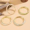 FTCY Vintage Bracelet For Women Small Flower Ethnic Style Cloisonne Bangles Women's Elegant Jewelry Gifts