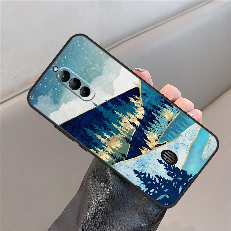 

Moon Glow Forest Ocean Stars Case For ZTE Nubia Red Magic 11 10 9 8 8S 9S 10S Pro Plus 6S 7S 6 7 For RedMagic 10 Air Cover Red Magic 6s Pro