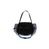 New ISSEY MIYAKE Platinum PVC Tote Bag, Shopping Bag, Handbag Regular Women's Metal Blue Gray BB18-AG142-72