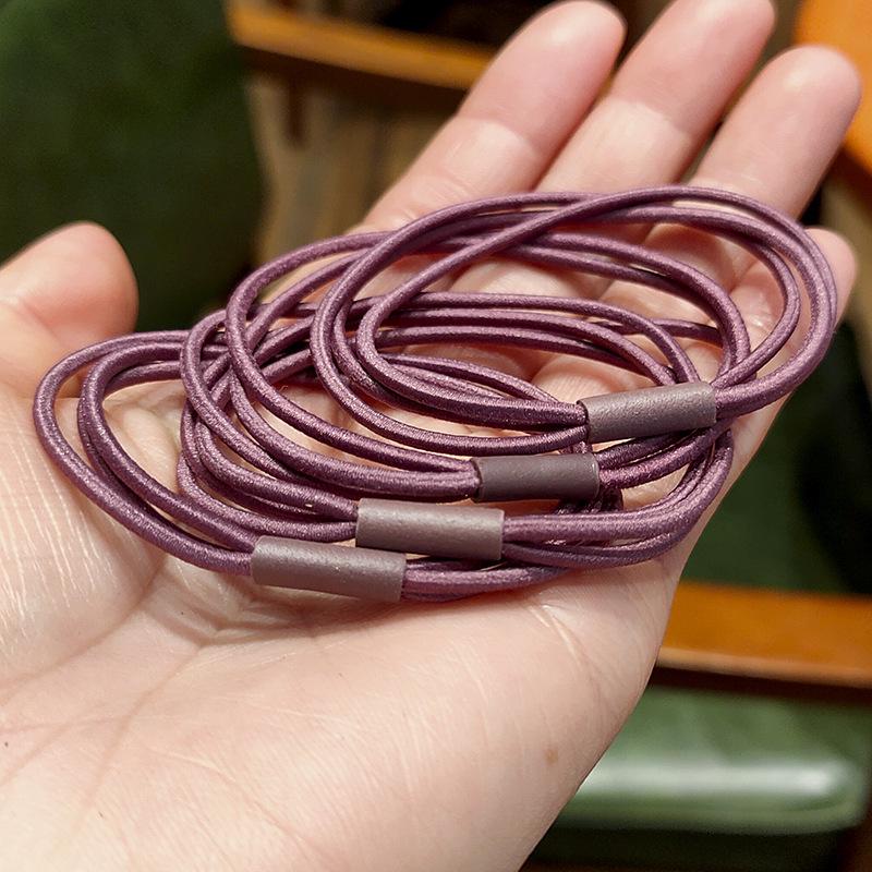 Korean Style Elastic Hair Ties - Basic DIY Handmade Rubber Bands