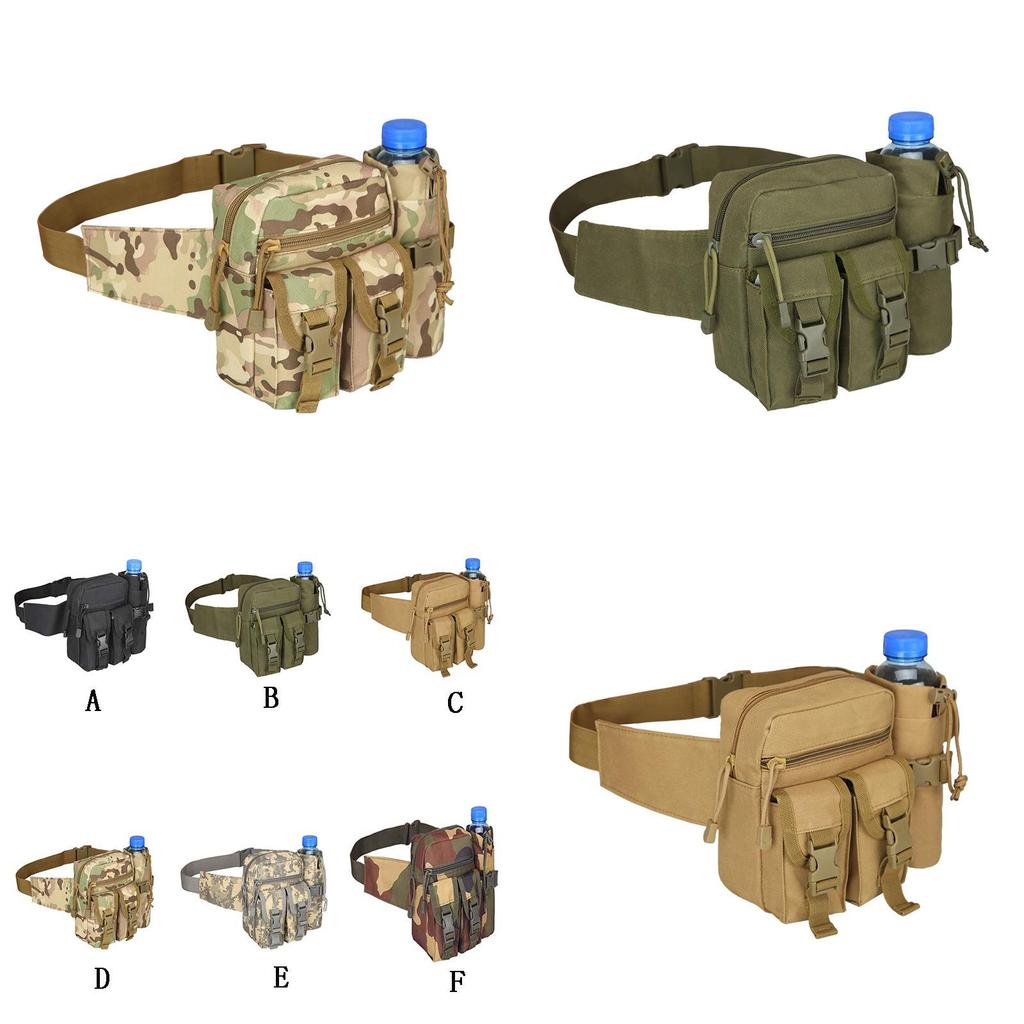 Timeless Tactical Water Bottle Pouch Military Fanny Pack Built For Various Lifestyles