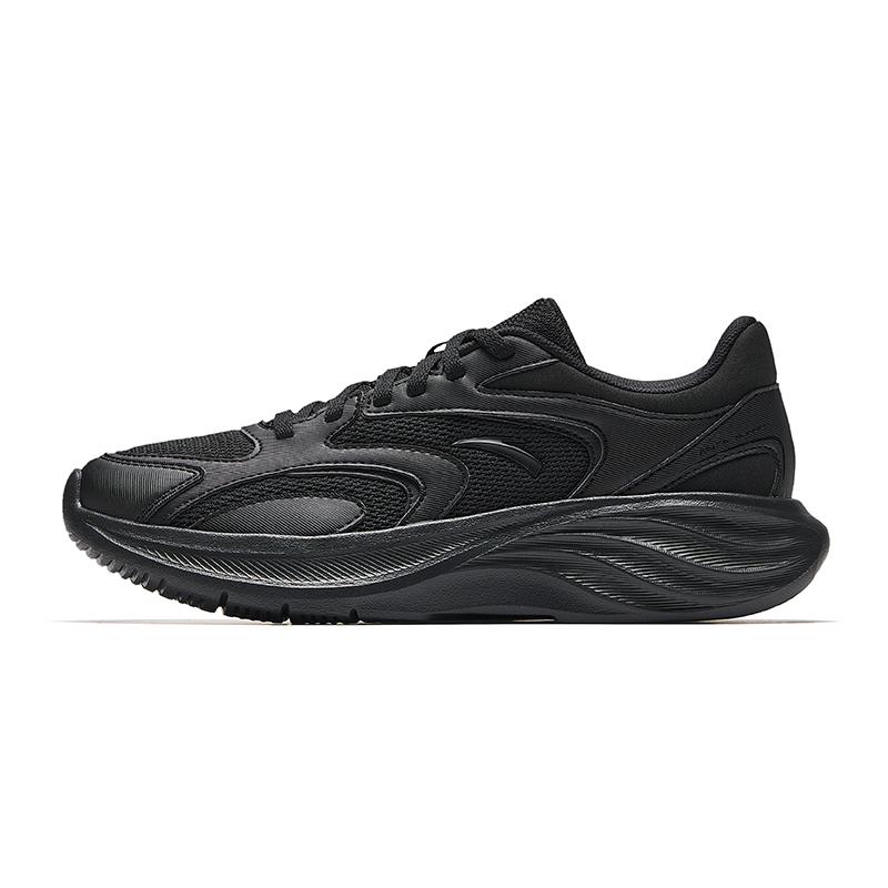 

new Anta Star Cloud 2 Cushioning, Wear Resistant Low Top Casual Running Shoes Women s Basic Black 36