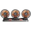 Cross-border 24V Dual-Head Truck Fan with USB Shaking Function