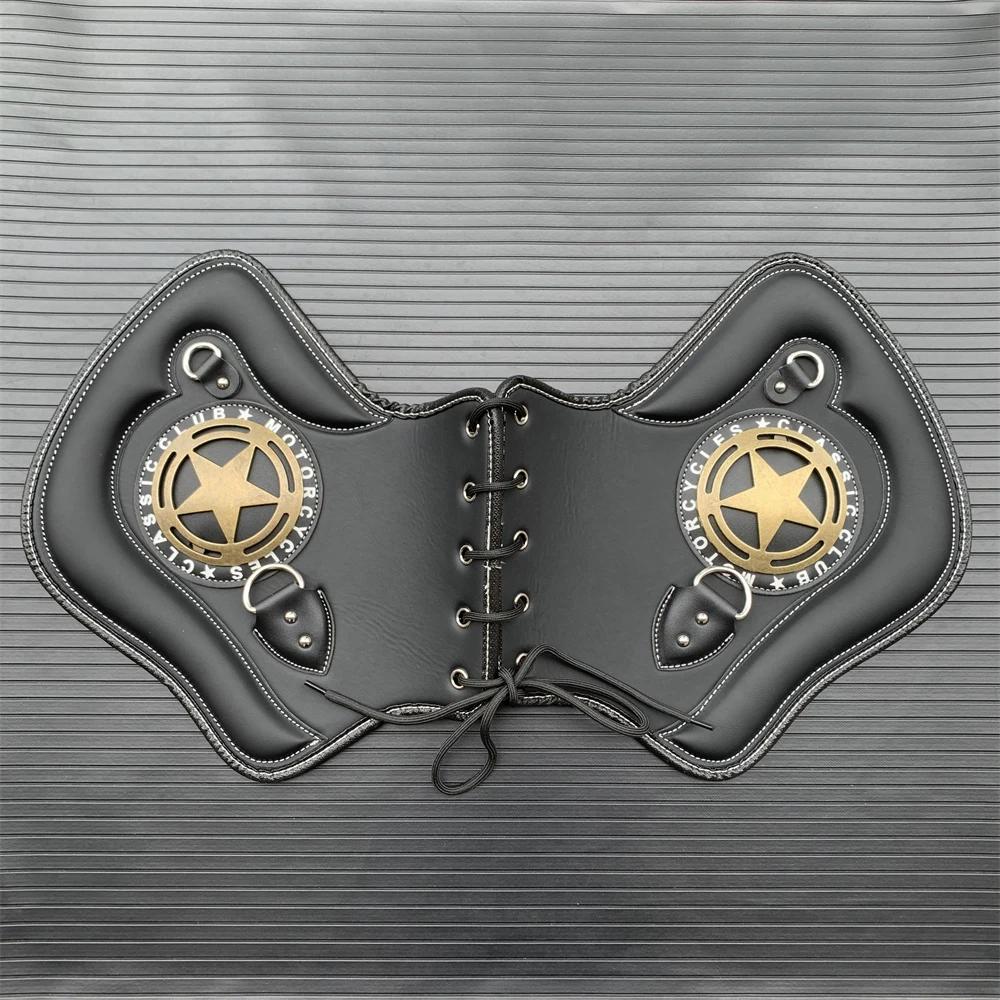 Universal Motorcycle Heat Saddle Shield PU Leather Engine Cover Deflectors For Touring Road Glide Sportster Softail Heat Shield