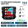 Mitsubishi Outlander Vertical Screen Android Navigation System