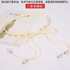 Pearl Elegant Fashion Waist Chain For Women Stylish Thin Waist Belt Dresses For