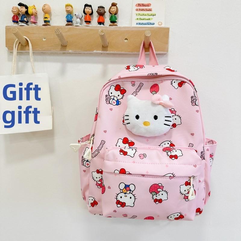 Melody Kuromi Pochacco Hello Kitty Kids Backpack With Breathable Nylon For Kindergarten And School Travel