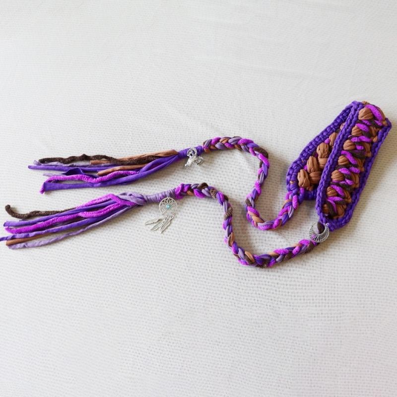 Elegant Knitted Tassels Hairband Adjustable Soft Headwrap For Ladies Daily Use Party Or Vacation Outfits