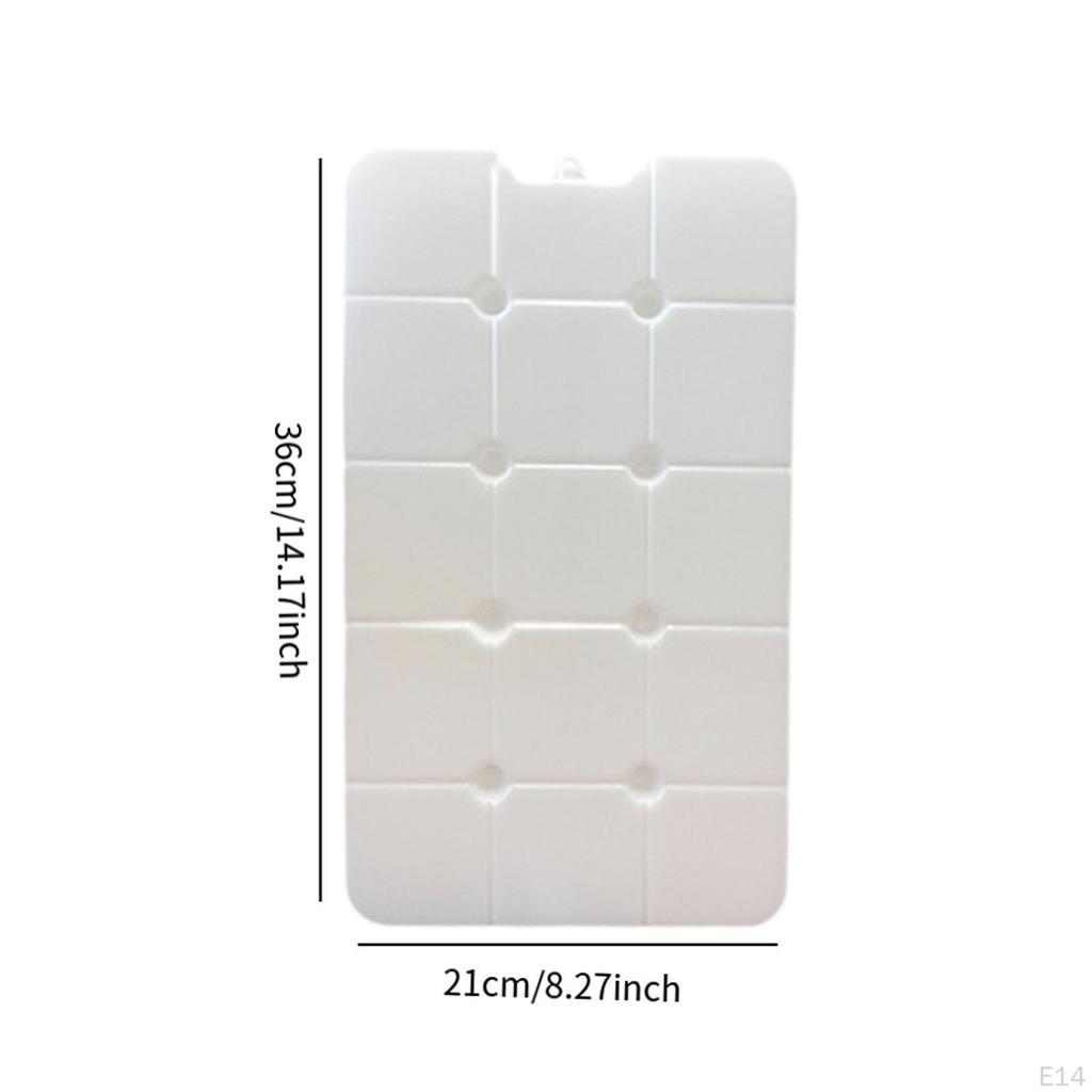 Ice Block Pack for Coolers, Lightweight, Rectangular, Portable, Freezer Family Picnics,