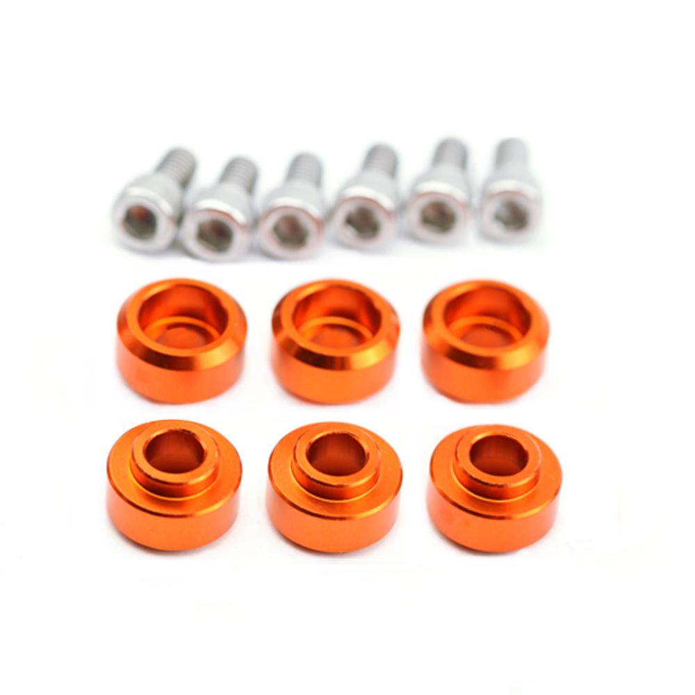

Болты переднего крыла M6 для DUKE RC 125 200 250 390 2015-2018 RC390 RC200 DUKE200 DUKE390 шайба для аксессуаров для мотоциклов оранжевый