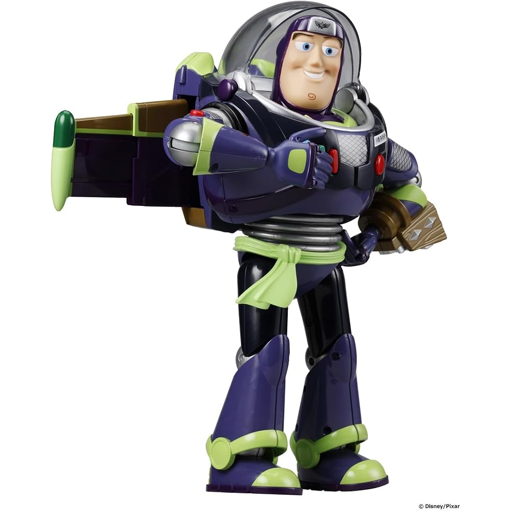 TAKARA TOMY Toy Story 30th Anniversary Real Size Talking Figure Buzz Lightyear Ninja Version