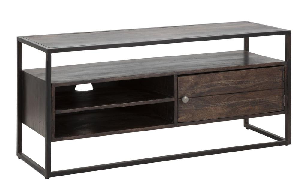 Tv Holder Burn Cm 120X40X55 (Legno Di Acacia Nilotica)