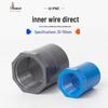 PVC Internal Thread Straight Connector (Sizes: 20, 25, 32, 40, 50, 63, 75, 90)