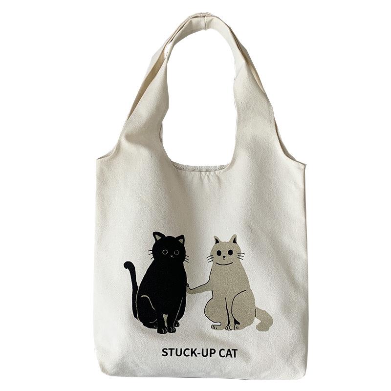 Korean & Japanese Cute Retro Canvas Backpack for Women - Large Capacity, Summer Style