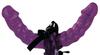 Série Fantasia Fetish - Dildo Strap-On Duplo Realista Roxo