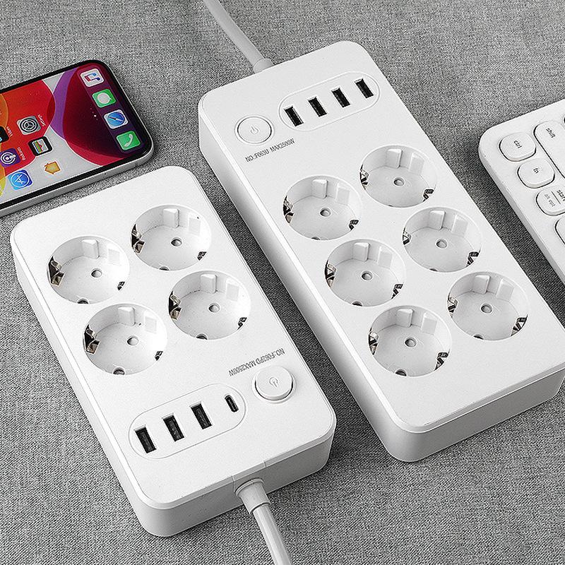 Central Asia & European Standard Two-Round Pin Plug Socket Outlet for Russian, Ukrainian, Indonesian, Korean Markets