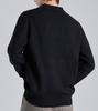 Beoteunseoul Wool Blend Open Collar Knit (Black)