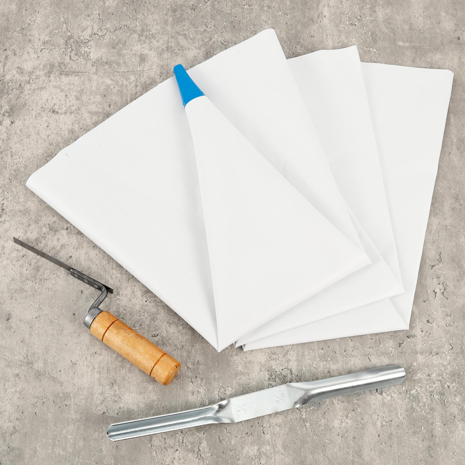 

3 шт. Портативный набор для затирки плитки Мешок для строительного раствора с формованным наконечником для прокола Цементный герметик для проектов по ремонту дома