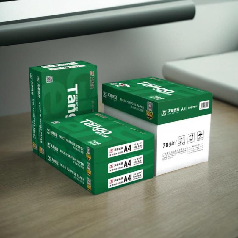 Tianzhang Green A4 70g White Copy Paper - Office & Draft Use
