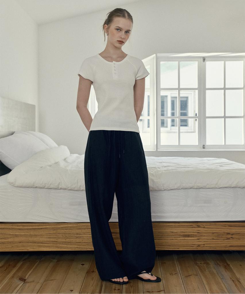 JUCYJUDY Elastic Waist Wide Pants J1Pt321C