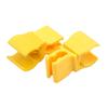 6Pcs Yellow Football Training Flag Pole Clip Football Training Obstacle Buckle  Outdoor