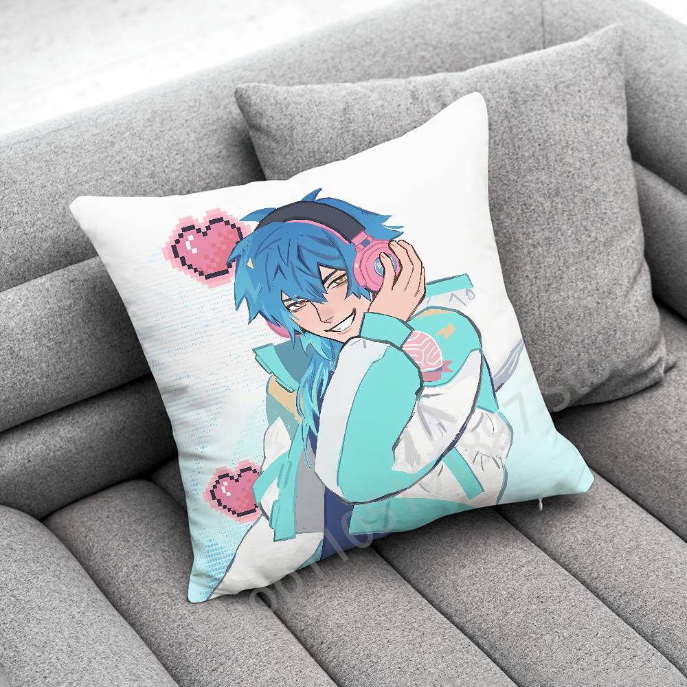 D-Dramatical M-Murder Aoba Seragaki Throw Pillow Case For 55x55cm 30x30cm 50x50cm 45x45cm 40x40cm Square Chair Pillowcase Case