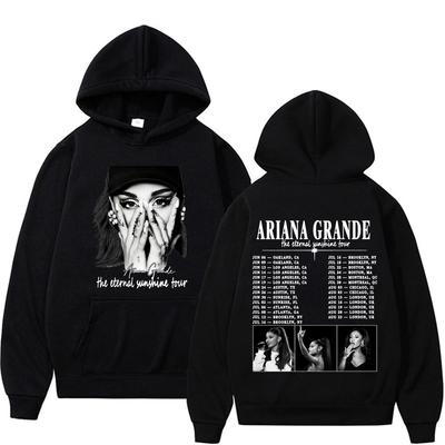Ariana Grande Eternal Sunshine Tour 2026 Hoodies Men Women Fashion Aesthetic Sweatshirts Fleece Cozy Casual Long Sleeve Pullover