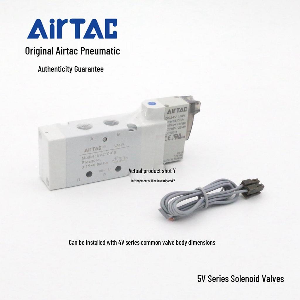AirTAC Solenoid Directional Valve 5V210-06/B050/A050