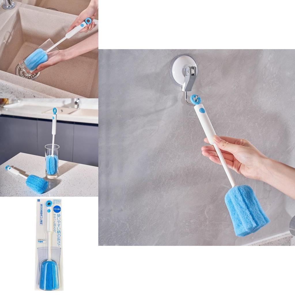 Long Handle Cup Brush For Hard To Reach Areas And Tea Stain Removal