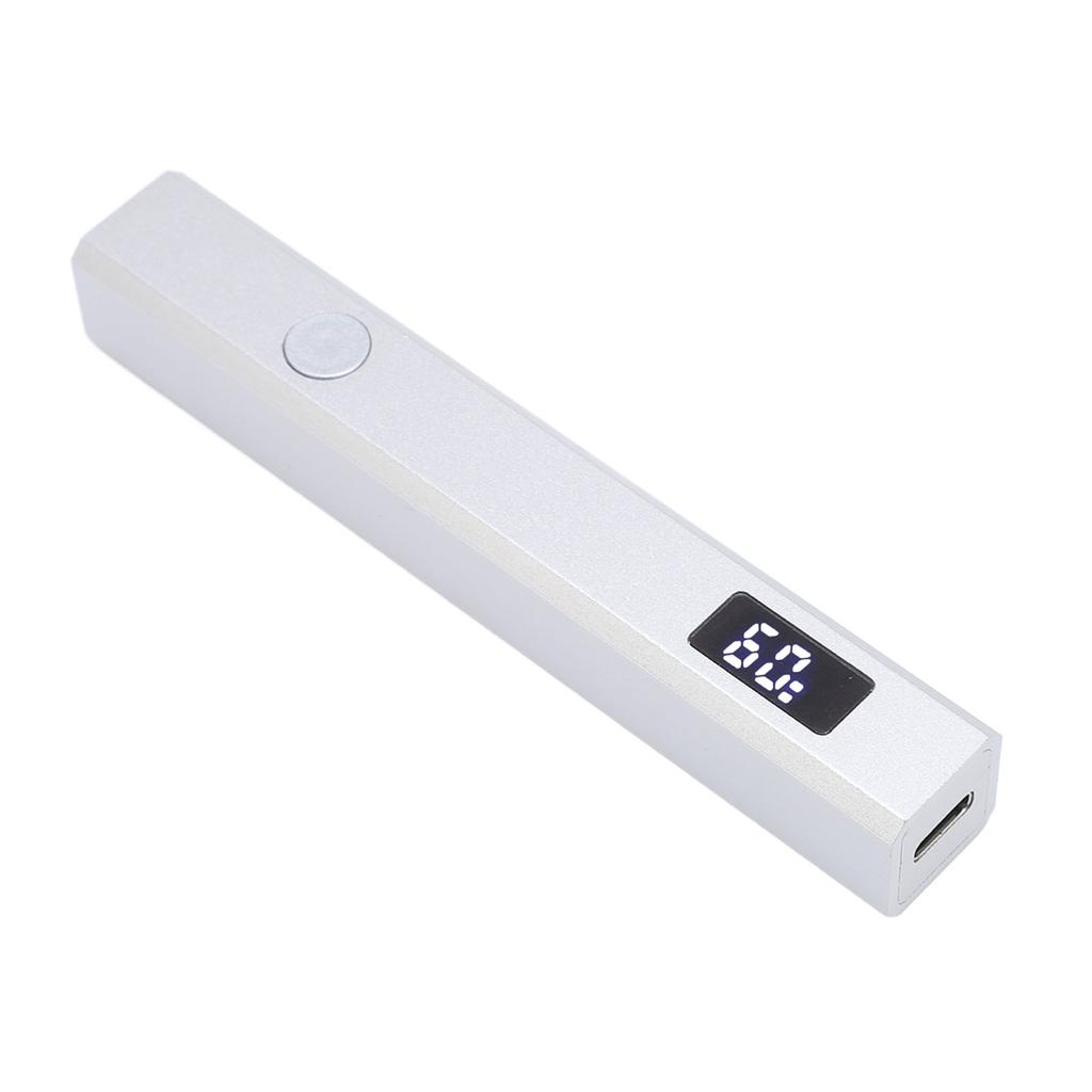 Handheld Nail Lamp Fast Drying Portable Miniature Nail Dryer USB Charging Nail Light for Home and Na