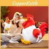 Plush Rooster Toy Chicken Stuffed Animal Doll Bedroom Decorations Kids Gift