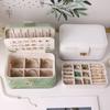 Jewelry Box Pattern Bracelet Storage Box Travel Large Capacity Jewelry Ring Necklace Packaging Box