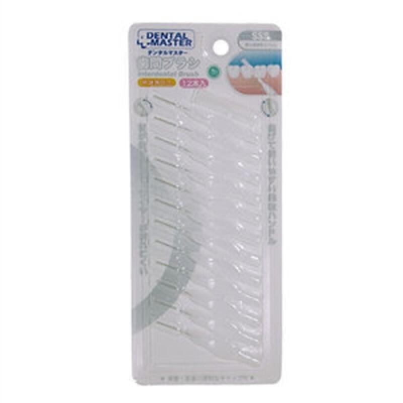 12-pack of interdental brushes (micro ~ size 3) No. 2 (ss 0.8mm)