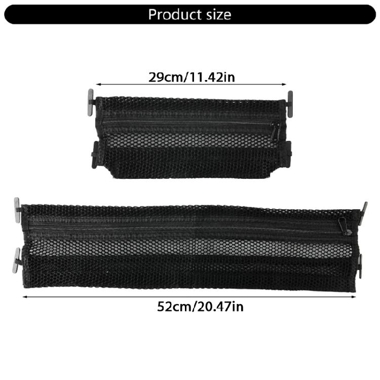 2pcs Nylon Organizing Net for Easy Access Replace 715003129 Storage Net for Defender Dashboard Storage Cargo Net