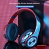 2025 Luminous Wireless Over-Ear Bluetooth Headphones for Music and Gaming - Unisex Earmuff Design