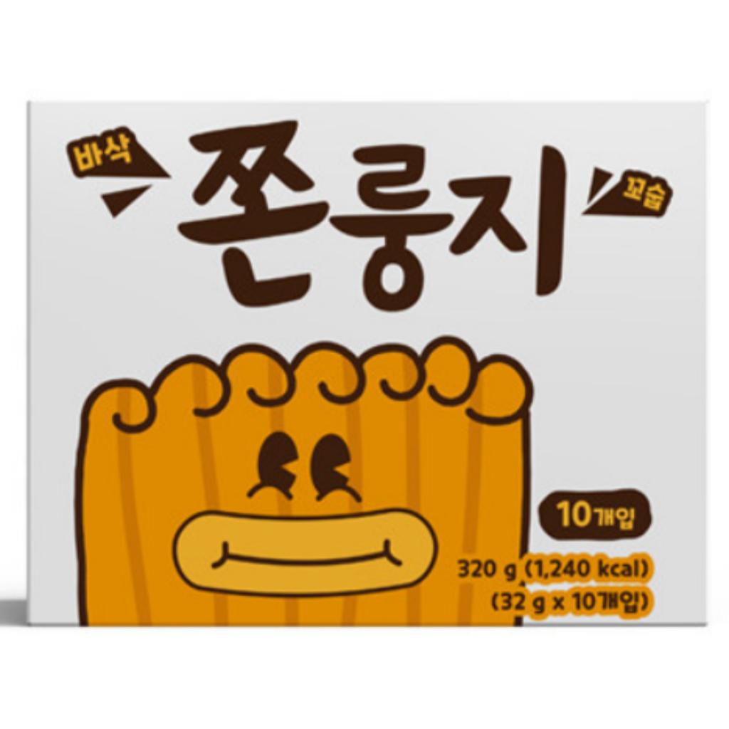 

[Чжончелин] Жевательный и хрустящий рисовый снек 32гX10шт