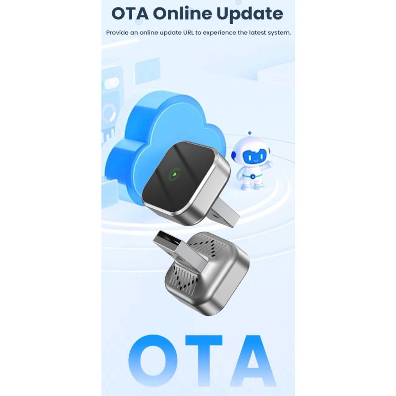 2 in 1 Wireless Android Auto Adapter Dongle Smart Mini Box Plug And Play Universal For VW Toyota Nissan Honda Ford Benz