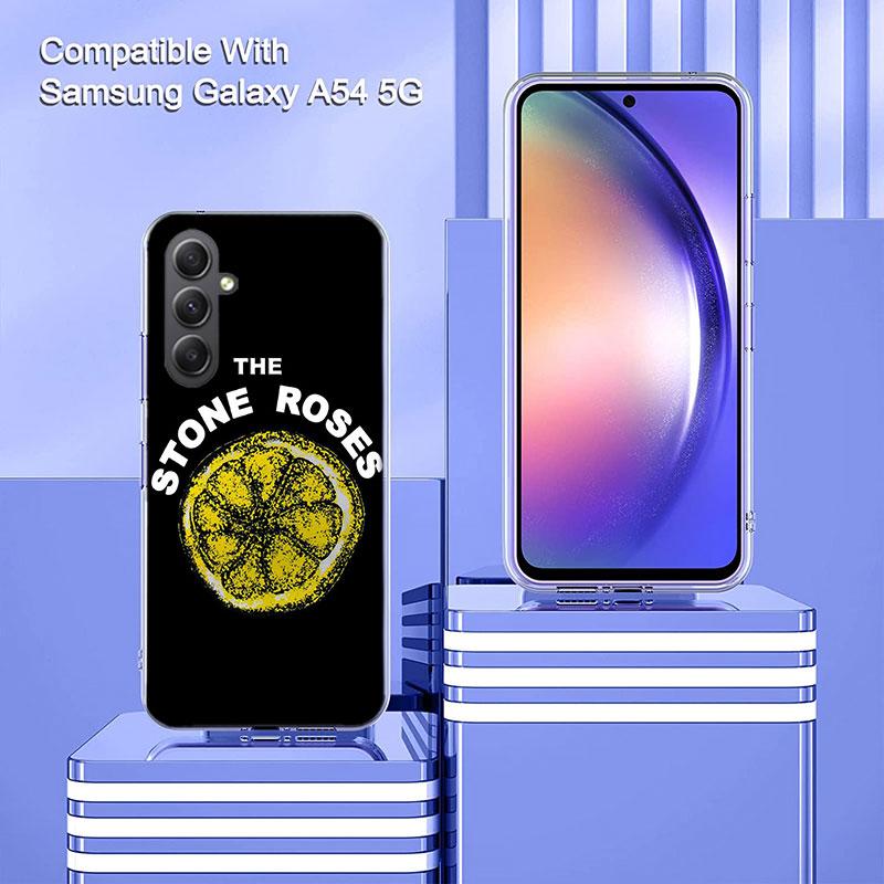 The Stone-R-Roses Phone Case for Samsung A17 A37 A57 A07 A16 A26 A36 A56 A06 A02S A12 A22 A32 A52S A04S A14 A24 A34 A54 A03 A13