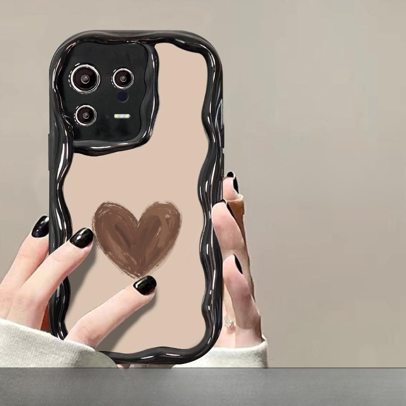 

Подходит для чехла для мобильного телефона Apple 15promax IPhone 14/13 Простая текстура Любовь 11/12 Mini Силикон Xs iPhone 6s Plus