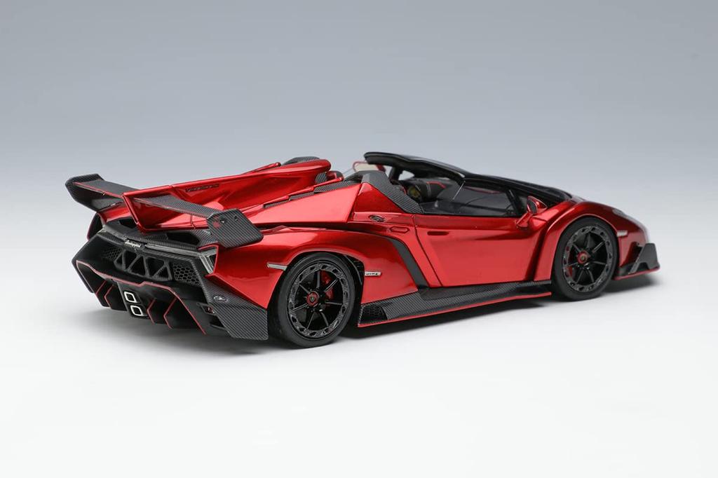 EIDOLON Lamborghini Veneno Roadster 2015 Rosso Veneno Completed Product EM451A 1/43