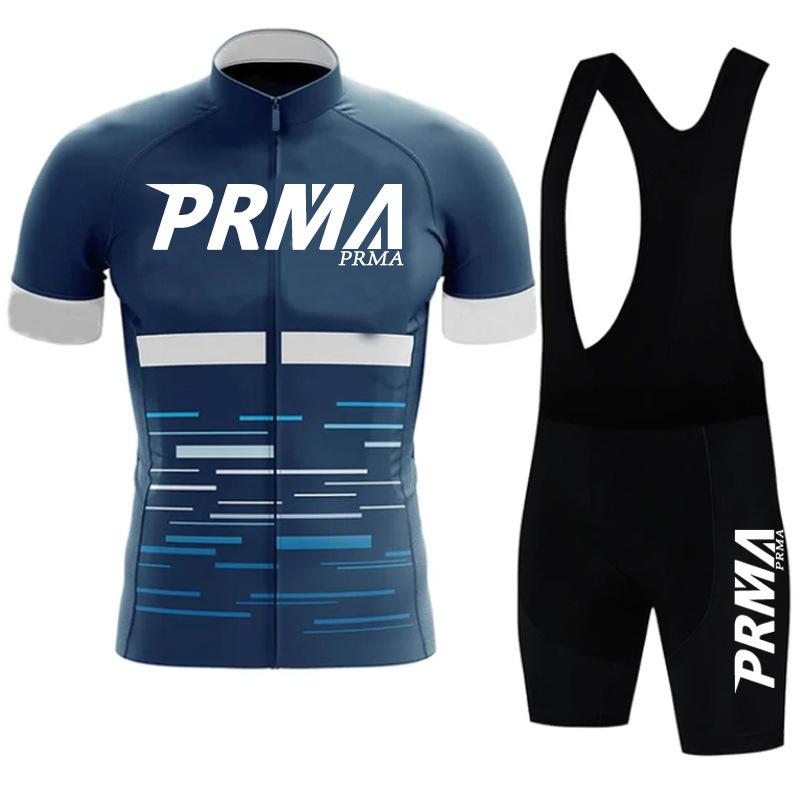Summer Cycling Jersey, Short-sleeve Set, Men's Overalls, Road Cycling Race Uniform