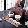 Suet Jade Kuaike Cup Travel Tea Set Portable Outdoor Tea Cup Souvenir Light Luxury Gifts