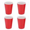 4PCS Imitation Ceramic Water Cup Drinking Mug for   Home Bar Restaurant Supplies