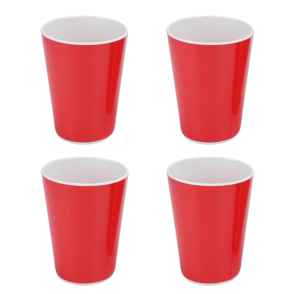 4PCS Imitation Ceramic Water Cup Drinking Mug for   Home Bar Restaurant Supplies